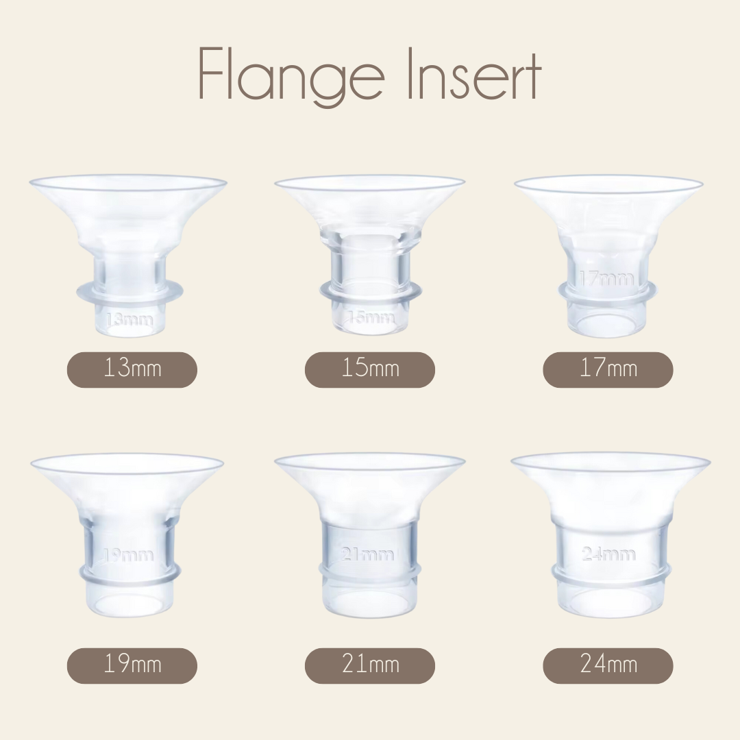 Wearable Breasts Pump Flange Insert - 2 Pack
