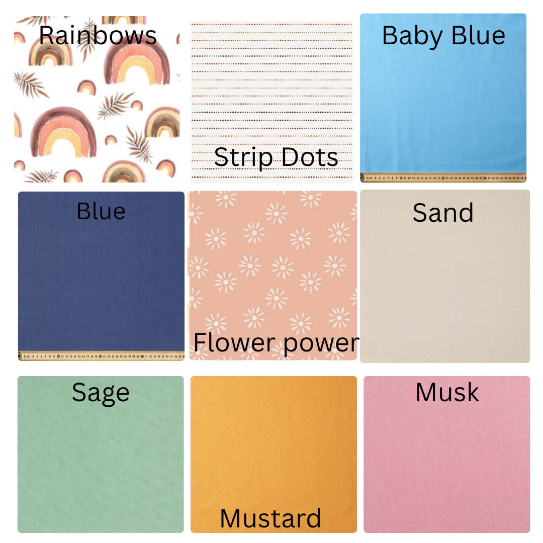 Pram Belly Bar Covers – Handmade for Comfort & Protection