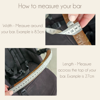 Pram Belly Bar Covers – Handmade for Comfort & Protection