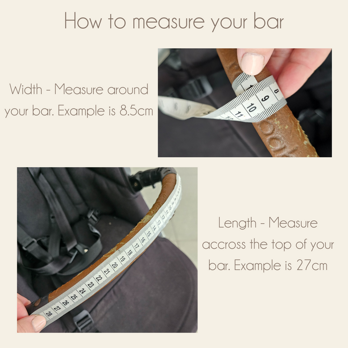 Pram Handle Bar Covers – Handmade for Comfort & Style